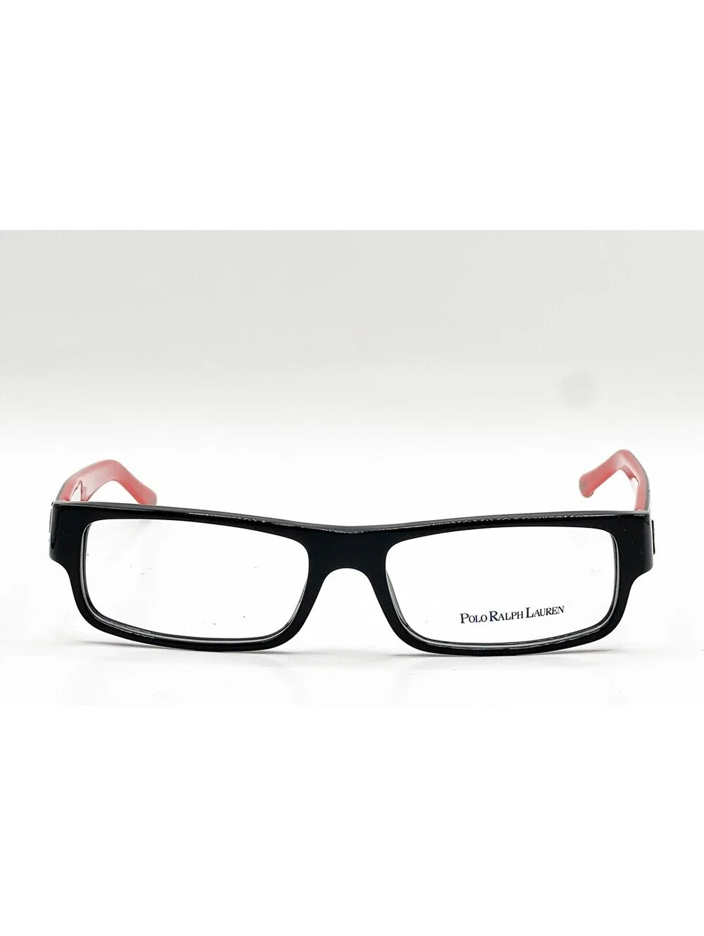 Polo Ralph Lauren 2058 5245 Black Rectangle Authentic Eyeglass Frames 52-15-140